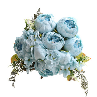 Bouquet di peonie in seta artificiale