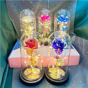 Mawar Tiruan LED Kristal