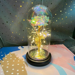 Mawar Tiruan LED Kristal