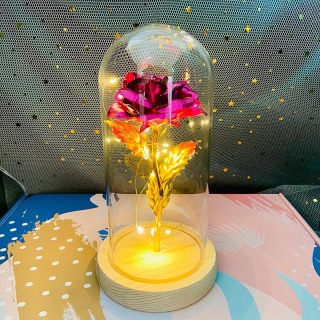 Mawar Tiruan LED Kristal