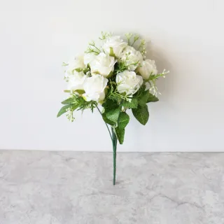 Fiori finti Mazzi di rose di seta artificiale