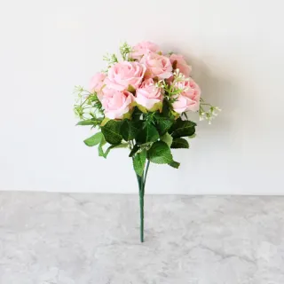 Fiori finti Mazzi di rose di seta artificiale