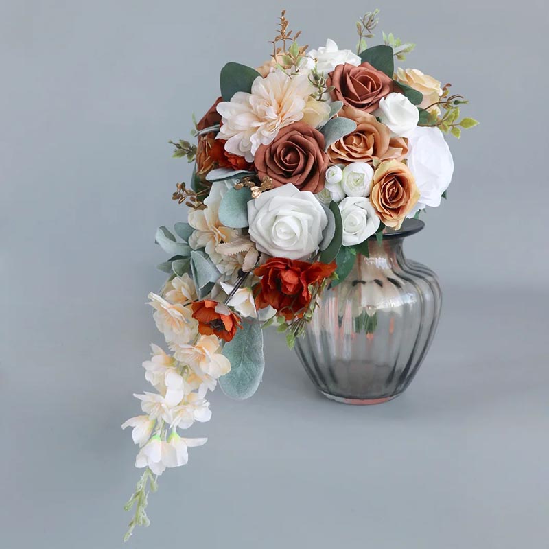 silk flower bouquet