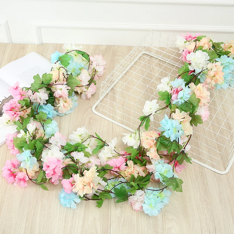 Decorazione della vite del fiore di simulazione