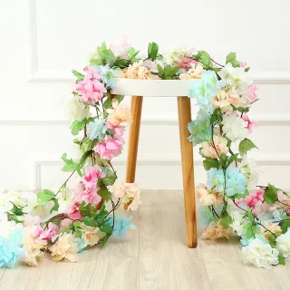 Decorazione della vite del fiore di simulazione
