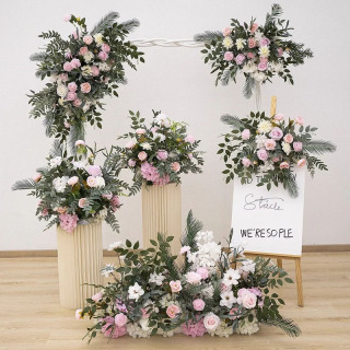 Decorazione di nozze Palla di fiori artificiali