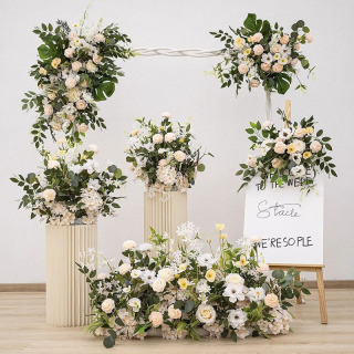 Decorazione di nozze Palla di fiori artificiali