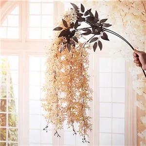Fiori artificiali decorativi in cellulosa lilla