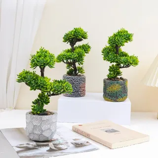 Plante artificielle bonsaï petit Podocarpus