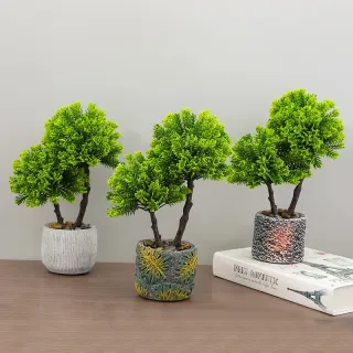 Piante artificiali Bonsai Decorazioni per la tavola di casa decorate