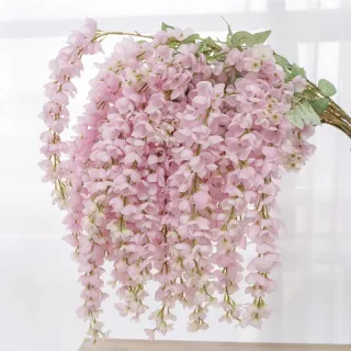 Fleur de glycine suspendue simple artificielle