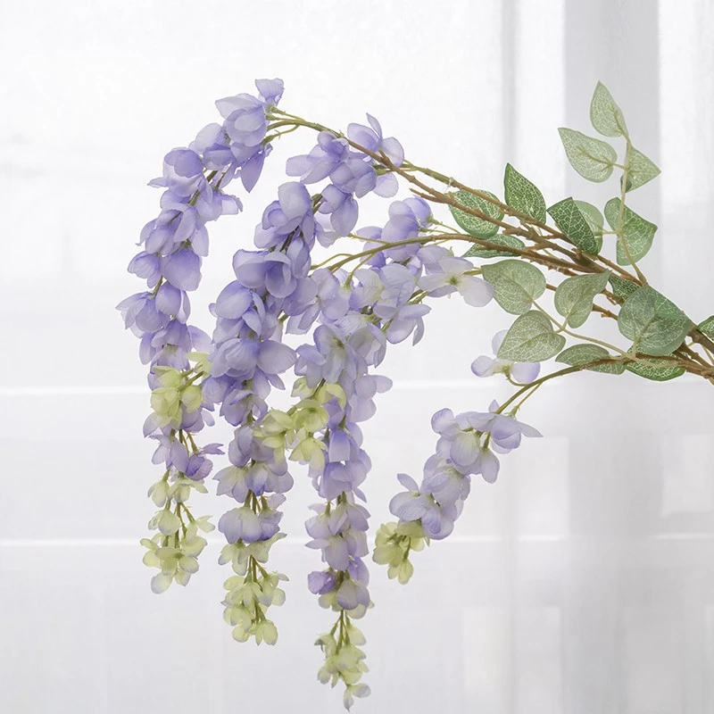 simulated wisteria flower