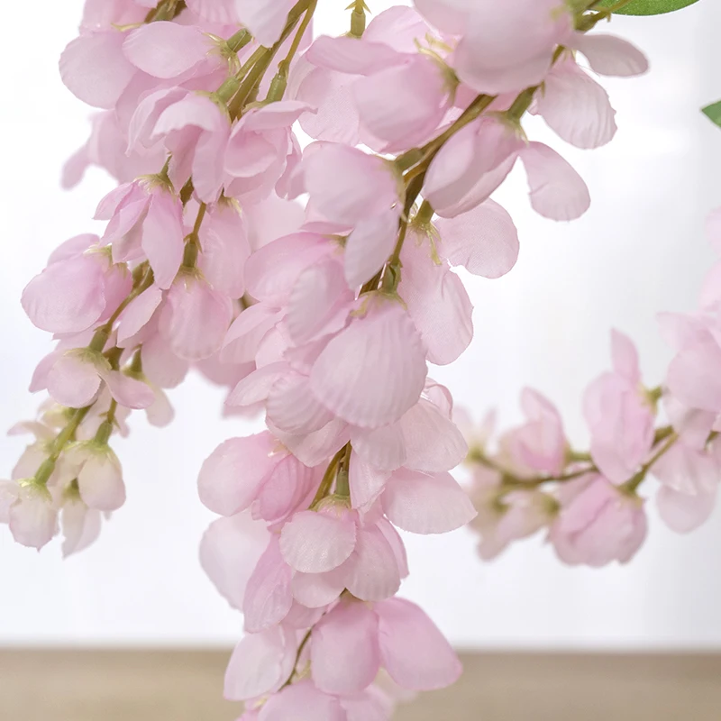 simulated wisteria flower