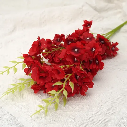 Искусственные цветы дерева вишни для украшения дома