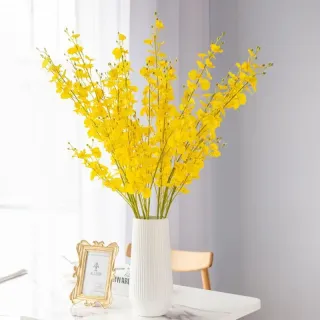 Fausse fleur d'orchidée artificielle