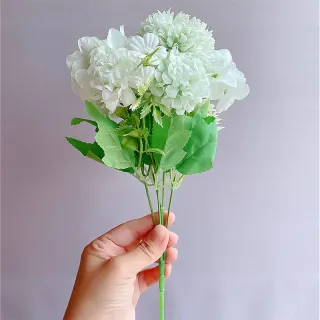 Bouquet floreale premium Ortensia di seta