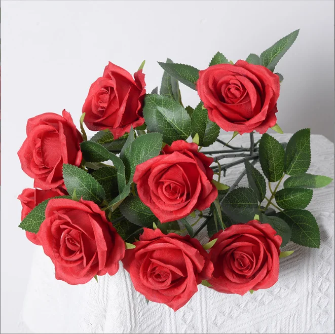 artificial rose bouquet