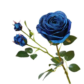 Bouquet di fiori di velluto artificiale di lusso