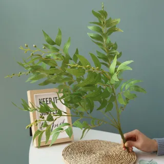 Foglie di salice artificiale per decorazioni floreali per matrimoni