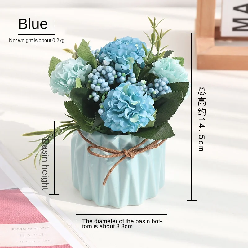 artificial potted ornaments flower