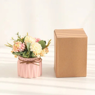 Fiori di ornamenti in vaso di ortensie artificiali nordiche