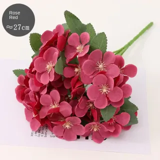 Bouquet d'hortensias artificiels pour décoration de maison