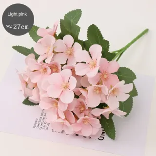 Bouquet d'hortensias artificiels pour décoration de maison