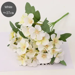 Bouquet d'hortensias artificiels pour décoration de maison