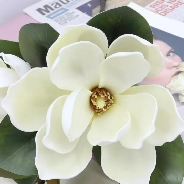 fake magnolia flower