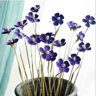 Bouquet regalo viola essiccato