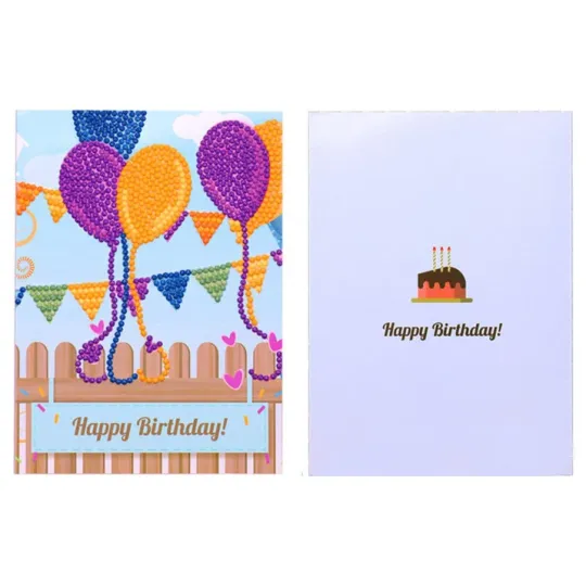 Biglietti d'auguri per pittura diamante fai da te