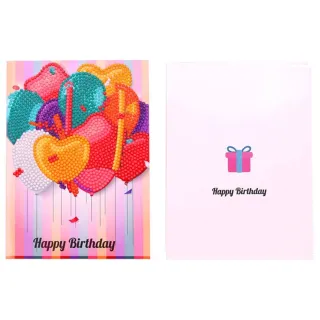Biglietti d'auguri per pittura diamante fai da te