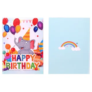 Biglietti d'auguri per pittura diamante fai da te