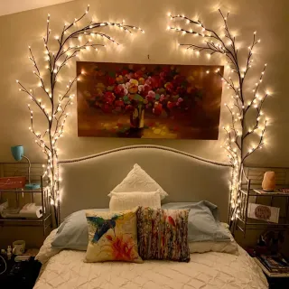 Decorazione del ramo di un albero di simulazione LED