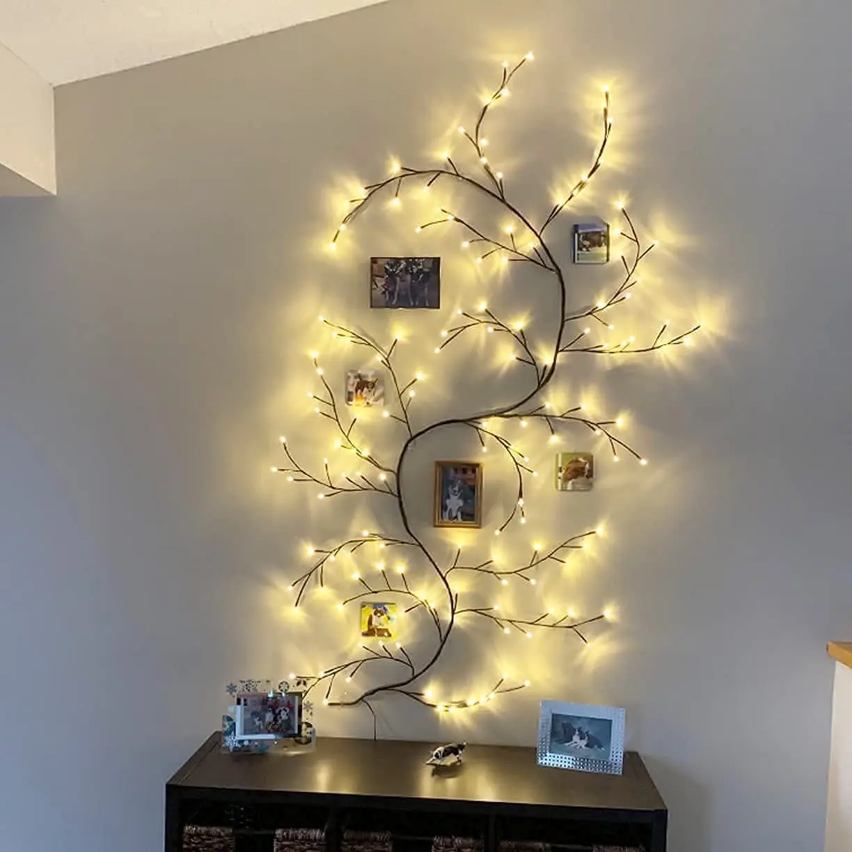 Decorazione del ramo di un albero di simulazione LED
