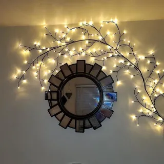 Decorazione del ramo di un albero di simulazione LED