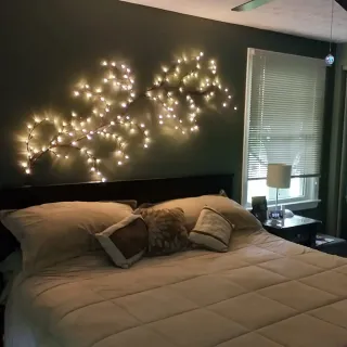 Decorazione del ramo di un albero di simulazione LED