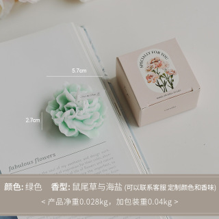 Carnation Shaped Scented Candle