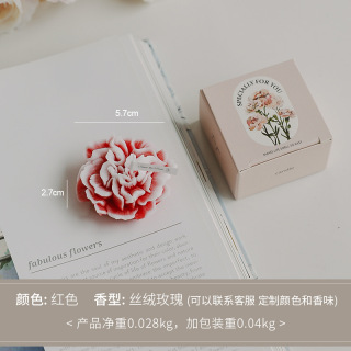 Carnation Shaped Scented Candle