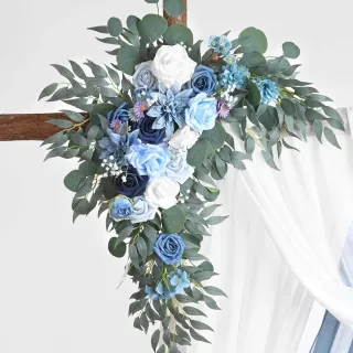 Decorazione di nozze Fiore artificiale Arco di nozze