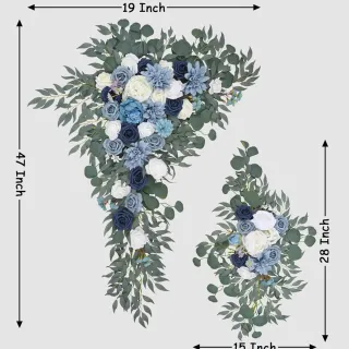 Decorazione di nozze Fiore artificiale Arco di nozze