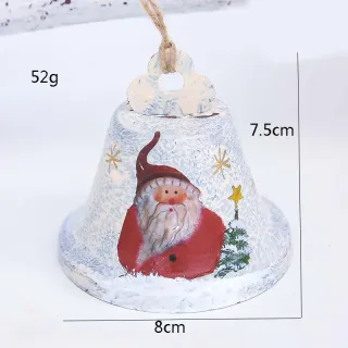 Décoration d'arbre de Noël de cloche de Noël