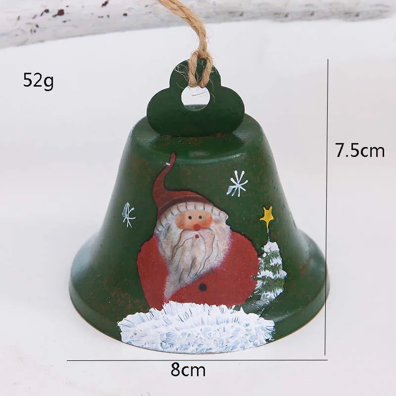 Décoration d'arbre de Noël de cloche de Noël