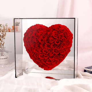 Cuore di Rose Angel stabilizzato