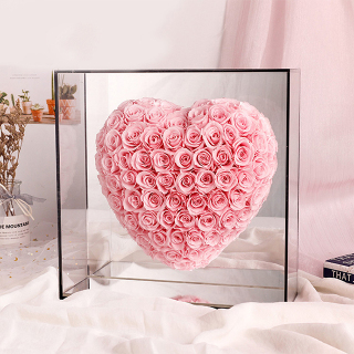 Cuore di Rose Angel stabilizzato