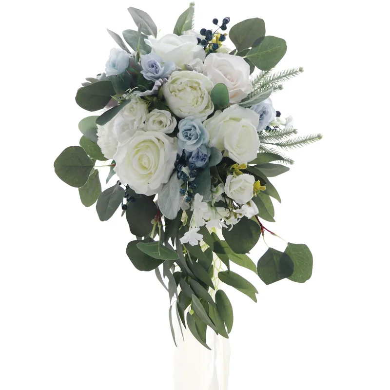 Bouquet di rose artificiali da sposa