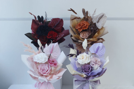 Partage de bouquets pour la fête des mères