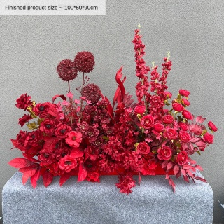 Centrotavola di fiori artificiali Decorazione di fiori per il matrimonio