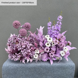 Centrotavola di fiori artificiali Decorazione di fiori per il matrimonio