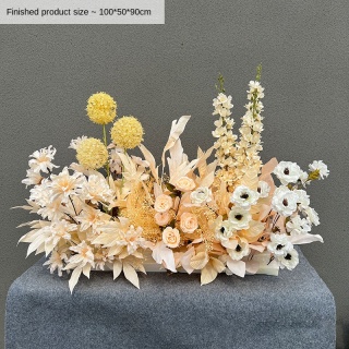 Centrotavola di fiori artificiali Decorazione di fiori per il matrimonio